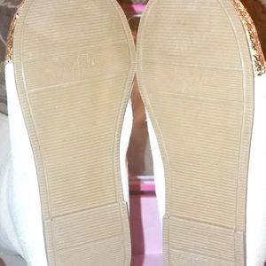 Joyfolie Chloe Glitter toe suede boots